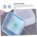 Tofficu 6 Pcs Dish Silicone Mold Molde De Para Resina Square Tray Keychain Mold Diy Plate White - Buy Online on GoSupps.com