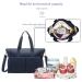Royalfair Baby Diaper Pocket - Travel Diaper Bag Messenger with Insulating Bag & Fastening Hook (42x33x18 cm Sapphire Blue) - Buy Online on GoSupps.com