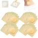40Pcs Castor Oil Patches 2.75" Disposable Spunlace Belly Button Patch No-Wash Castor Oil Wraps Pads for Stomach