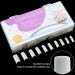 EAONE 500Pcs Natural Acrylic French Nail Tips Set with Accessories - Perfect for Salon DIY Nail Art - Buy Online on GoSupps.com