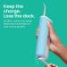 Buy Quip Water Flosser - Cordless Teeth Cleaner Adjustable Pressure & 360 Tip - Sky Blue - International Shipping Available - Buy Online on GoSupps.com