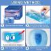 KIISIISO 54-Pack Toilet Bowl Cleaner Tablets for Commercial & Household Use - Blue, Multipurpose, Drop-in Tank Deodorizers - Buy Online on GoSupps.com