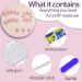 Medium Ombre Pink Press on Nails - 24pcs Coffin Shaped Acrylic Fake Nails for Women - Glossy Square Artificial Nails - Buy Online on GoSupps.com