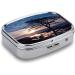 Shop Pill Box Tree Branch Silhouette - Decorative 2 Compartment Portable Organizer for Travel | International Shipping Available - Buy Online on GoSupps.com