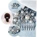 Angoily 1pc Hair Comb Rhinestone for Hair Women Hairpin Comb Special Occasion Hair Accessory Diamond Headpiece Barrettes for Women Wedding Hairpin Pearl Accessories Personality Bride Alloy - Buy Online on GoSupps.com