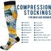 Haskirky High Elasticity Compression Socks - 2 Pairs, Universal Adult Knee-High Socks for Leisure, Fatigue Relief, Running, and Daily Wear - Buy Online on GoSupps.com