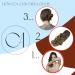 CAISHA 50 cm Hair Braid with Butterfly Clamp - Voluminous Wavy Chocolate Brown Ponytail Extension #4 H61 - Perfect for Effortless Style - Buy Online on GoSupps.com