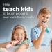 Philips Sonicare for Kids 3+ Bluetooth Rechargeable Toothbrush - Interactive Turquoise HX6321/02 - Buy Online on GoSupps.com
