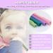 Silicone Teether Tubes for Babies 6-18 Months - 4 Pack - BPA Free - Chewable Toddler Toys for Sensory Kids - Dishwasher & Freezer Safe - Buy Online on GoSupps.com