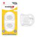 Medela Baby Pacifier | Newborn 0-2 Months | 2-Pack | Includes sterilizing case | Silicone- and BPA-Free | Supports Natural Suckling | Clear 0-2 Month (Newborn) Transparent (Newborn)