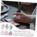 Palette De M lange Pour Nail Art 6 Pi ces Anneaux En R sine Pour Vernis Ongles Manucure Diy Facile Nettoyer Usage Professionnel Et Personnel - Buy Online on GoSupps.com