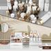 Large Capacity Makeup Organizer with Drawers for Vanity - White/Clear - Buy Online on GoSupps.com