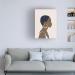 Buy Trademark Fine Art Heavenly Hair IV Canvas Art by Annie Warren - Elegant Wall Decor for Home and Office - International Shipping Available - Buy Online on GoSupps.com