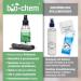 Bio-Chem Glasses Cleaner - Anti-Fog Spray & Microfiber Cloth | 100ml for Clear Vision & Protection - Buy Online on GoSupps.com