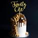 Arthsdite 1Pc Twenty One Cake Topper - 21st Happy Birthday Cake Decorations 21 Birthday Party Decor Wedding Anniversary Party Decorations - Gold Glitter - Buy Online on GoSupps.com