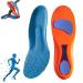 Norelie insert Norelie orthopedic insoles to support the vaulted vault Comfortable insole plane planar fasciitis (blue 37-38) 37-38 blue