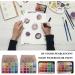 OCKULT 20 Colors Watercolor Painting Set DIY Clay Coloring Nail Art Dripping Glue Glitter Watercolour Solid Paint Box Portable Travel Water Color Paints Set Paint Kit for Artists and Painting Lovers D color one size - Buy Online on GoSupps.com