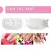 SOSPIRO LED UV Nail Lamp 6W Portable Gel Dryer Mini UV Professional Nail Art Tool - Pink - Buy Online on GoSupps.com