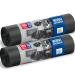 Large garbage bags 160L superstark advantage pack 20 pieces - 110x90cm 35 m 100% recycled EucertPlast - traditional closure perfect for large projects durable 20 pieces) 20 pieces - 160 l - super strong 35 m