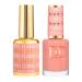 DND DC Gel Polish Set Orange Collection UV/LED GelPolish and Air Dry Nail Lacquer Matching Chip-Free Polish Duo 0.5 Fl Oz Each Apple Cider