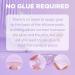 Libeauty Eyelash Lift Pads - Reusable Super-Sticky Silicone Lash Perm Rods | 8 Pairs Shell Shape - DIY Home or Salon Lash Curling Tool - Buy Online on GoSupps.com