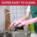 Cast Iron Cleaner Chainmail Scrubber with Silicone Insert - 316L Stainless Steel for Skillet, Dutch Oven - Kitchen Cleaning Accessory - Dishwasher Safe (Red) - Buy Online on GoSupps.com