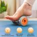 BESKAR Foot Massage Roller for Plantar Fasciitis | Portable Rubber Roller for Arch Pain Relief & Deep Tissue Therapy | Foot Reflexology in Gray - Buy Online on GoSupps.com