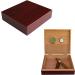 Spanish Cedar Humidor | Cherry Finish with Magnet Seal and Humidifier Gel - Buy Online on GoSupps.com
