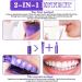Purple Toothpaste for White Teeth - 2 PCs Color Correction Serum & Oral Foam | Teeth Whitening Booster - Hero Smile - Buy Online on GoSupps.com