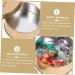 Alipis 4 pcs Aging Storage Candy Round Tinplate Delicate Sweets Wedding Cans Ing Candies Containers - Buy Online on GoSupps.com