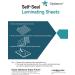 Optiazure Self-Seal Laminating Sheets 9.1"x11.8" Inches 3mil 50Pack Letter Size Single Sided 50-Sheets - Buy Online on GoSupps.com