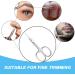 Nail Scissors for Women Eyebrow and Nose Hair Scissors Men Small Curved Nail Scissors for Toenails Cuticle Scissor Sharp Toe Nail-scissors for Thick Nails for Family Friends Professionals - Buy Online on GoSupps.com