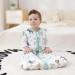 Mosebears Baby Winter Sleeping Bag 2.5 Tog 100% Cotton | Blue Zoo Design | For Newborns to 24 Months - Buy Online on GoSupps.com