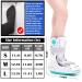 Medical Inflatable Walking Boot Orthopaedic boot Fracture Boot Ultralight Walking Boot for Sprained Ankle Stress Fracture Broken Foot or Achilles Tendonitis (L) Large - Buy Online on GoSupps.com