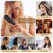 JUMPHIGH Ionic Hair Straightening Brush - Fast MCH Ceramic Heating - Anti-Scald - Auto Temperature Lock - Portable Straightening Comb for Home and Travel Black - Buy Online on GoSupps.com