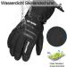 Yobenki Ski Gloves - Warm 3M Thinsulate Snowboard Gloves for Men with Touchscreen | Winter Outdoor Gear (-34 /-30 ) - Anti-Rolling Black L - Buy Online on GoSupps.com