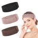 AHQiZFX 3 Pieces Wig Grip for Female Adjustable Wig Grip Headband Wig Grip Bands for Keeping Wigs in Place Wig Grip Cap Wig Accessory for Women Wigs Gripper No Slip Velvet Wig Head Grip Band Beige