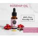 Earth N Pure Rosehip Oil Cold Pressed Natural and Therapeutic Grade for Face with Glass Dropper 15 ml Rosehip 0.53 Fl Oz (Pack of 1) - Buy Online on GoSupps.com