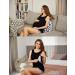 Unibelle Maternity Nursing Tank Top | Sleeveless Breastfeeding Tee Shirt | Double Layer Pregnancy Shirt | S-XXL | Black - Buy Online on GoSupps.com