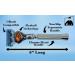 Buy G.B.S Flex Ball Handle Razor - Chrome Long Handle with Pivot Technology for a Superior Shave - Buy Online on GoSupps.com