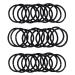 30 Pieces Black 4mm Hair Ties - Tearproof Metal-Free Elastic Bands for Thick & Curly Hair - Stylish Ponytail Holders for Women & Girls - Buy Online on GoSupps.com