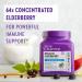 New Chapter Organic Elderberry Gummies - 60 Vegan Whole-Food Gummies for Immune Support - Buy Online on GoSupps.com