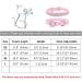 THAIN Rhinestone Dog Cat Collar - Bling Diamond Crown Decoration - Pink - XS (8-10) - Small Medium Large Dogs - Buy Online on GoSupps.com