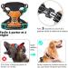 Adjustable Breathable No-Pull Dog Harness for Small Dogs | Reflective Padded Handle | Heele Orange Dog Harness | Sizes 35-61cm - Buy Online on GoSupps.com