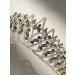 SweetV Gold Crystal Crown Tiara for Women - Ideal for Wedding, Pageant, Prom & Halloween - Buy Online on GoSupps.com