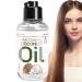 Coconut Oil Body Care Coconut Oil 100ml Hair Hydrating Care Oil Deep Nourishing Coconut Oil for Hair Face Hands Whole Body Skin and Feet