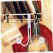 FELTECHELECTR 2pcs Double Hook Hooks Clothes Hangers Over Door Towel Rack Door Hook Hanger Coat Hook Multifunction 14x9cm White - Buy Online on GoSupps.com