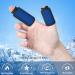 Buy Finger Ice Sleeves - 4 Lightweight Tendinitis Relief Sleeves (Black) | International Shipping - Buy Online on GoSupps.com