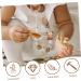 SEWACC 30 Pcs Highland Animal Silicone Beads - Light Brown Baby Toy - Buy Online on GoSupps.com
