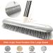 IZSOHHOME Floor Scrub Brush with Long Handle for Cleaning Tile Kitchen Bathroom Patio Wall and Deck.Adjustable Stainless Steel Long Handle-46.5" White - Buy Online on GoSupps.com